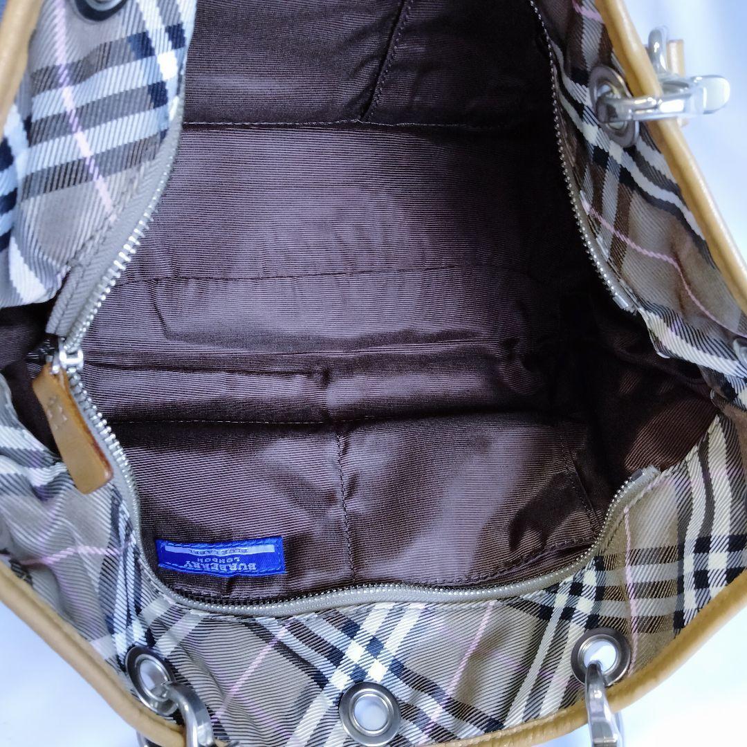Burberry Blue Label Nova Check Shoulder Bag Canvas/Cotton Burberry Blue Label Nova Check Shoulder Bag Canvas/Cotton