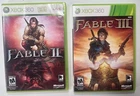 Fable 2 II, & 3 III (Microsoft Xbox 360) CIB Games Clean Discs