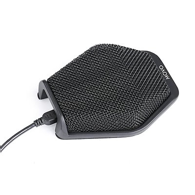 Movo MC1000 USB Desktop Computer Microphone w/ 180 degree / 20' Pickup Range