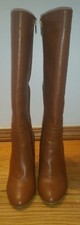 Express  Womens Knee Boots Brown size 8us Fits Like 7.5