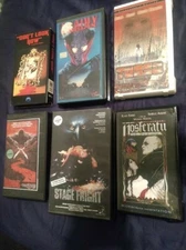 Rare! VHS horror movies. See photos and description for details 