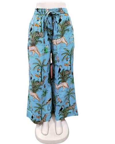 Pantalon Palazzo Femme été - Tissu élastique Léger - Taille élastiquée Avec Poches - Style Décontracté Et Fluide