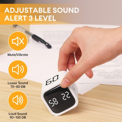 Cube Timer Gravity Sensor Setting Management Flip Timer Game Timer for Exercise