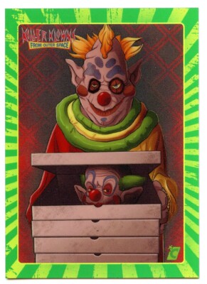 2023 Cardsmiths Killer Klowns Outer Space Rainbow HoloFoil Parallel Card #16