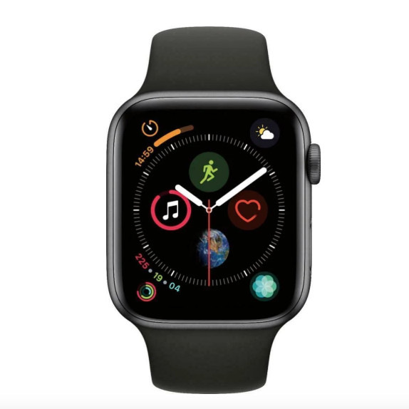 apple watch 4 aluminum silver