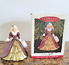 1996 Hallmark Keepsake Holiday Barbie Collector's Series Christmas Ornament 4