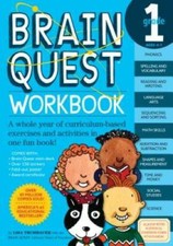 Brain Quest Workbook: Grade 1 - Paperback By Trumbauer, Lisa - GOOD