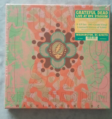 Grateful Dead   RFK Stadium, Washington D.C. 6/10/73 Vinyl-Box (8xLP, limitd)