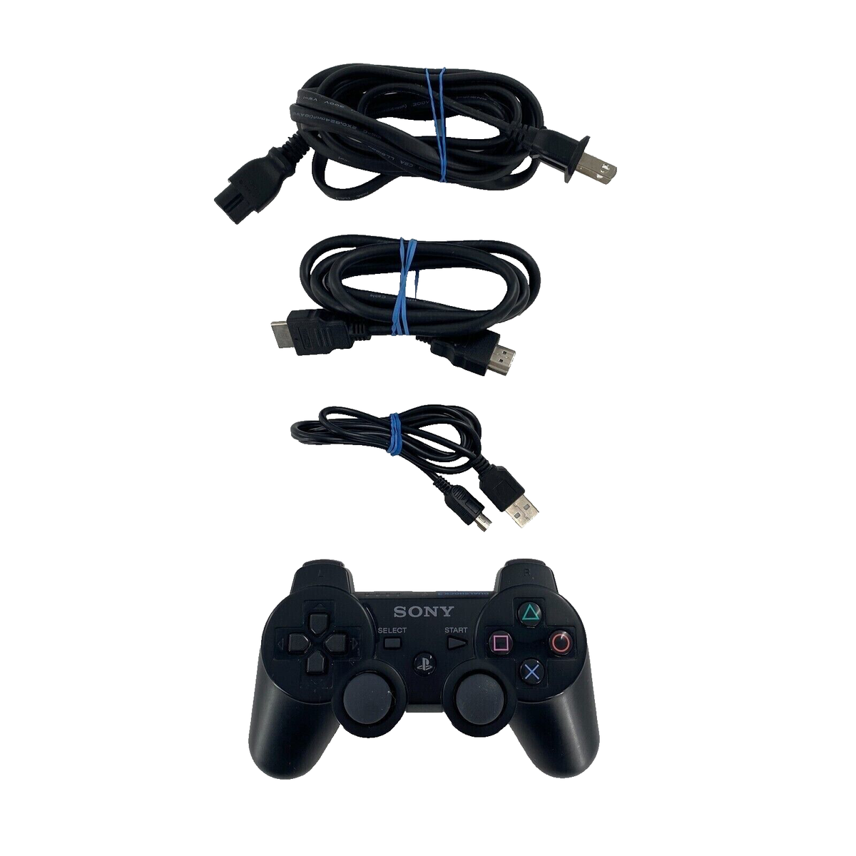 Sony PlayStation 3 PS3 Slim CECH-3001A - 160GB Black Console CLEAN