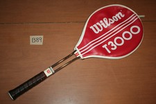 Vintage Wilson T 3000 Tennis Racket Racquet USA