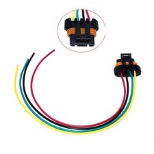 4 Way Alternator Connector Pigtail For GM Chevy CS130D, AD230 15306009,PT1136