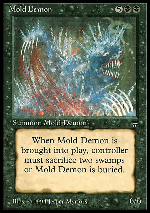 Mold Demon  X (1) Legends Beautiful Excellent Near Mint (RG) 4RCards