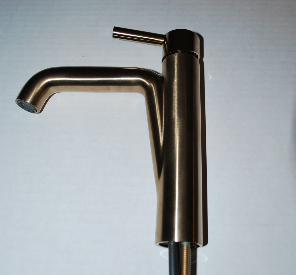 Rubinetto Bagno Delta Nicoli Gold - Monocomando, Foro Singolo O 3 Fori, Bronzo Champagne, WaterSense, 15849LF-CZ - 3