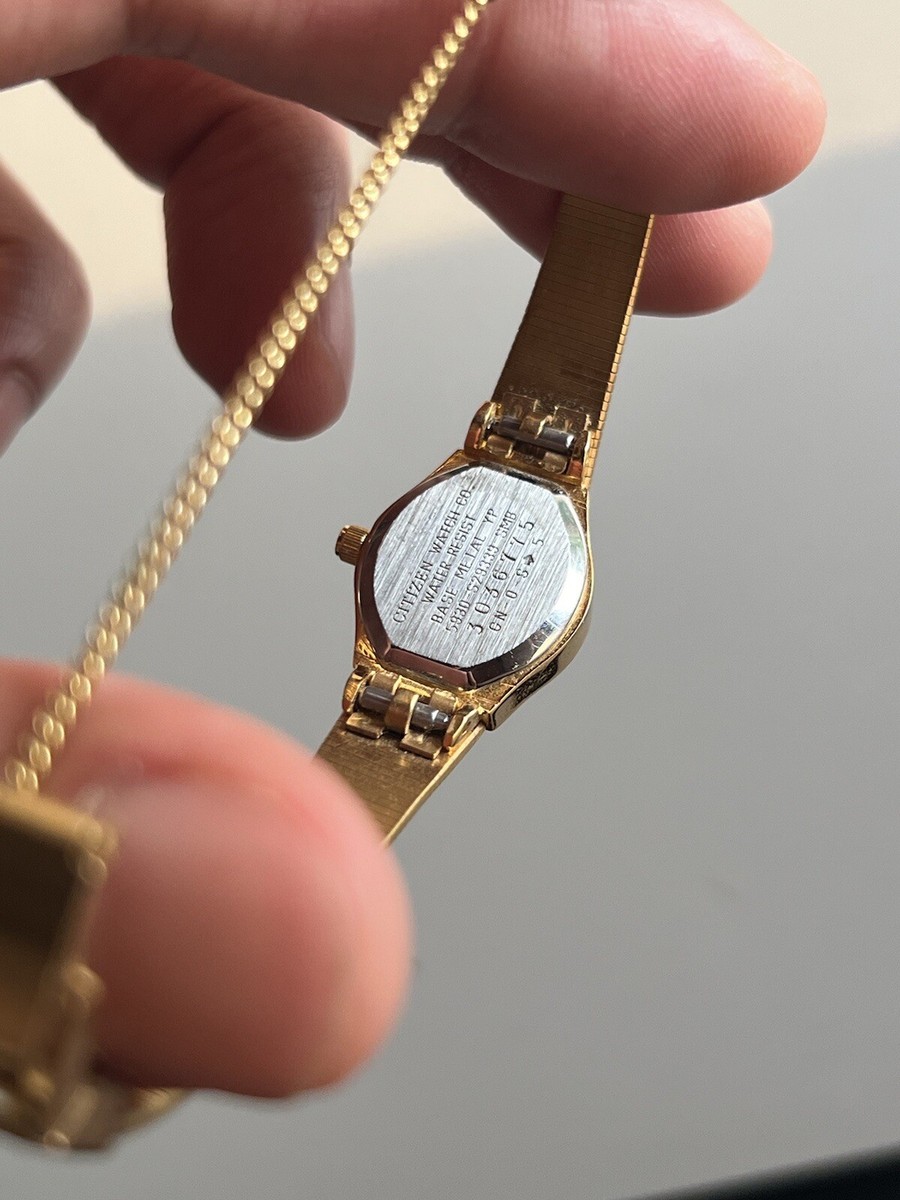 Vintage Citizen Ladies Gold Tone Watch 5930 | eBay