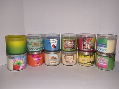 Bath & Body Works 3-Wick Candles 14.5oz Bath and Body Works CandlesRare Scents 