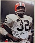 Jim Brown Signed Autographed 8x10 Photo with Certified COA HOF — photo 1