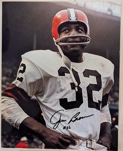 Jim Brown Signed Autographed 8x10 Photo with Certified COA HOF