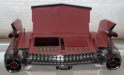 PINK CADILLAC 1959 ELDORADO RADIO/CASSETTE/LIGHTS BOOMBOX