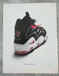 Nike Air Pippen 1 Original Teléfono print ad serie Tenis Chicago Bulls |  eBay