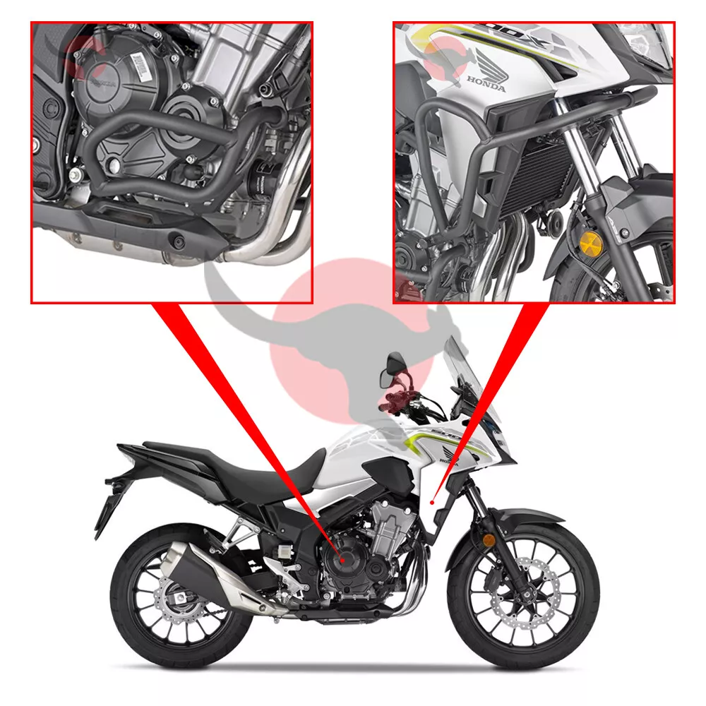 PARAMOTORE PARACOLPI TUBOLARE GIVI HONDA CB 500 X 2019 2023 TN1171 TNH1171