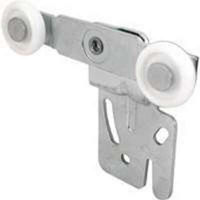 Qty 4 Prime-Line N 6502 Roller Assembly, 7/8'' Dia Roller, Side Mounting, Steel