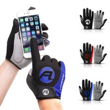 Breathable Cycling Riding Gloves Touch Screen Full Finger Gloves for Men Women