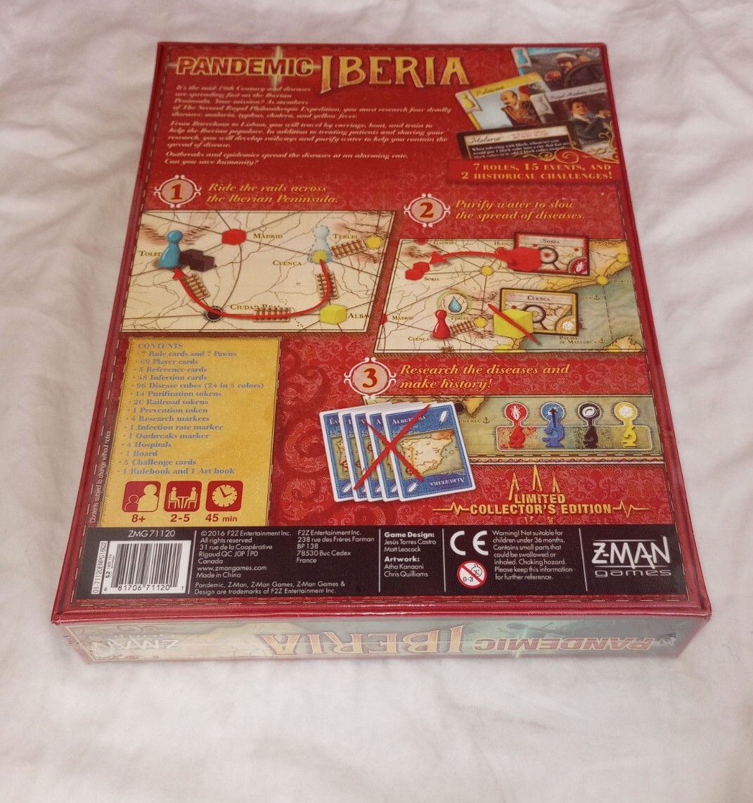 PANDEMIC: IBERIA 限定コレクターズエディション イベリア Pandemic: Iberia - Limited Collector's Edition, New