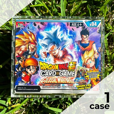 Dragon Ball Super Booster Box Display Case | Framing-Grade Acrylic,  laser-cut | eBay