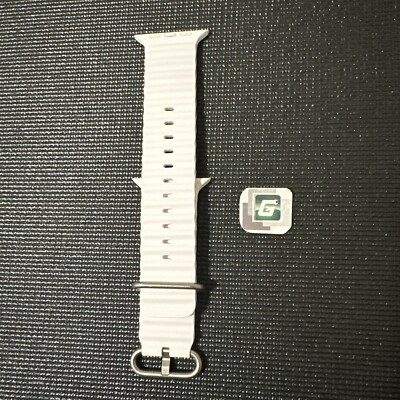 Apple Watch Ultra Ocean Band 49mm (42/44/45/46) Genuine OEM White Used