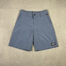 Pelagic Deep Sea Hybrid Shorts Youth 27 Blue Fishing Outdoor Activewear