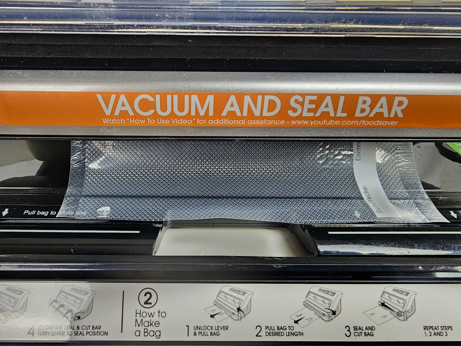 Foodsaver FM5330 2In1 Vacuum Sealing System Retractable Hose With