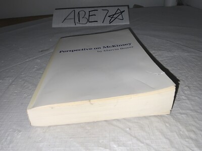 RARE VINTAGE - Perspective on Mckinsey by Marvin Bower | eBay