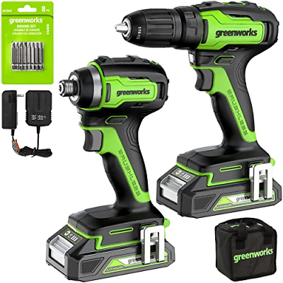 Greenworks 24V Cordless Drill Impact 
