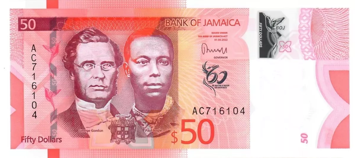 Jamaica 50 Dollars - Foreign Currency