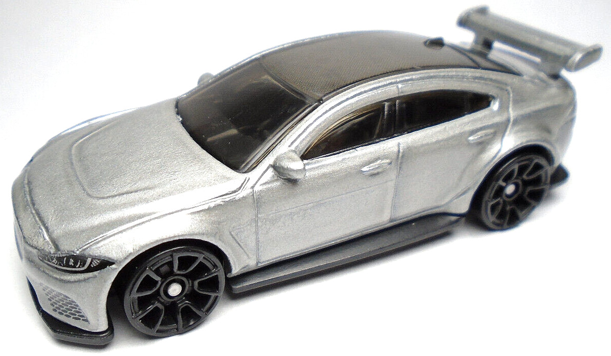 2020 HOT WHEELS JAGUAR XE SV PROJECT 8 SILVER 1:64 DIECAST 2 7/8" CAR