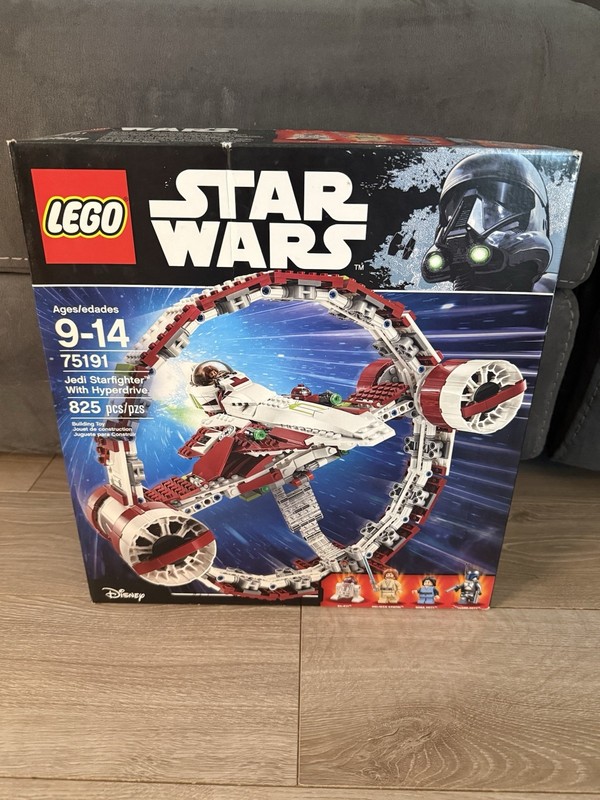 LEGO 75191 Star Wars: Jedi Starfighter With Hyperdrive (New Sealed In Box)