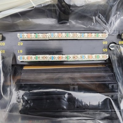 New! Ortronics OR-851000354 96-Port Cat-5 Patch Panel Ethernet Network   