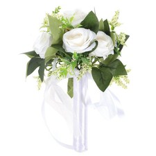 Artificial Silk Flower Bouquets for Wedding Decor and Photography