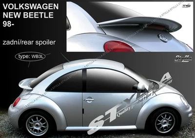 SPOILER REAR BOOT TRUNK TAILGATE for VW NEW BEETLE TAILWING ACCESSORIES WB3 - Image 1 of 4