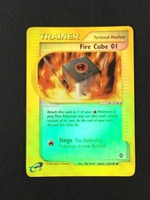 Pokemon TCG Aquapolis #122/147 Fire Cube 01 (Reverse) NM+ on eBay