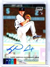 Tyler Alexander Stadium Club Chrome 2020