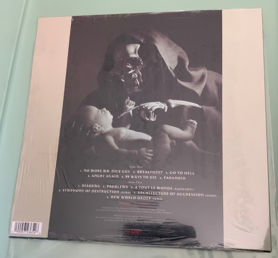 Megadeth Hidden Treasures RECORD STORE DAY Limited Vinyl LP RSD