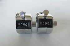 2 St&uuml;ck Personenz&auml;hler Handz&auml;hler mechanisch St&uuml;ckz&auml;hler Mengenz&auml;hler