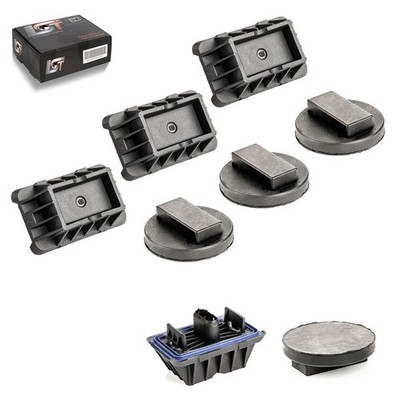 Aufnahme Wagenheber Unterbock + Gummipad für BMW X5 E70 F15 F85 X6 E71 E72 F16