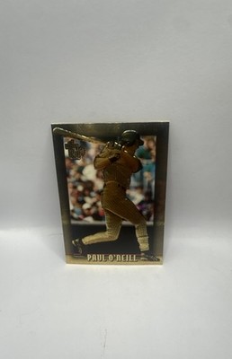 1995 Topps Embossed - Paul O'Neill #72 Golden Idols