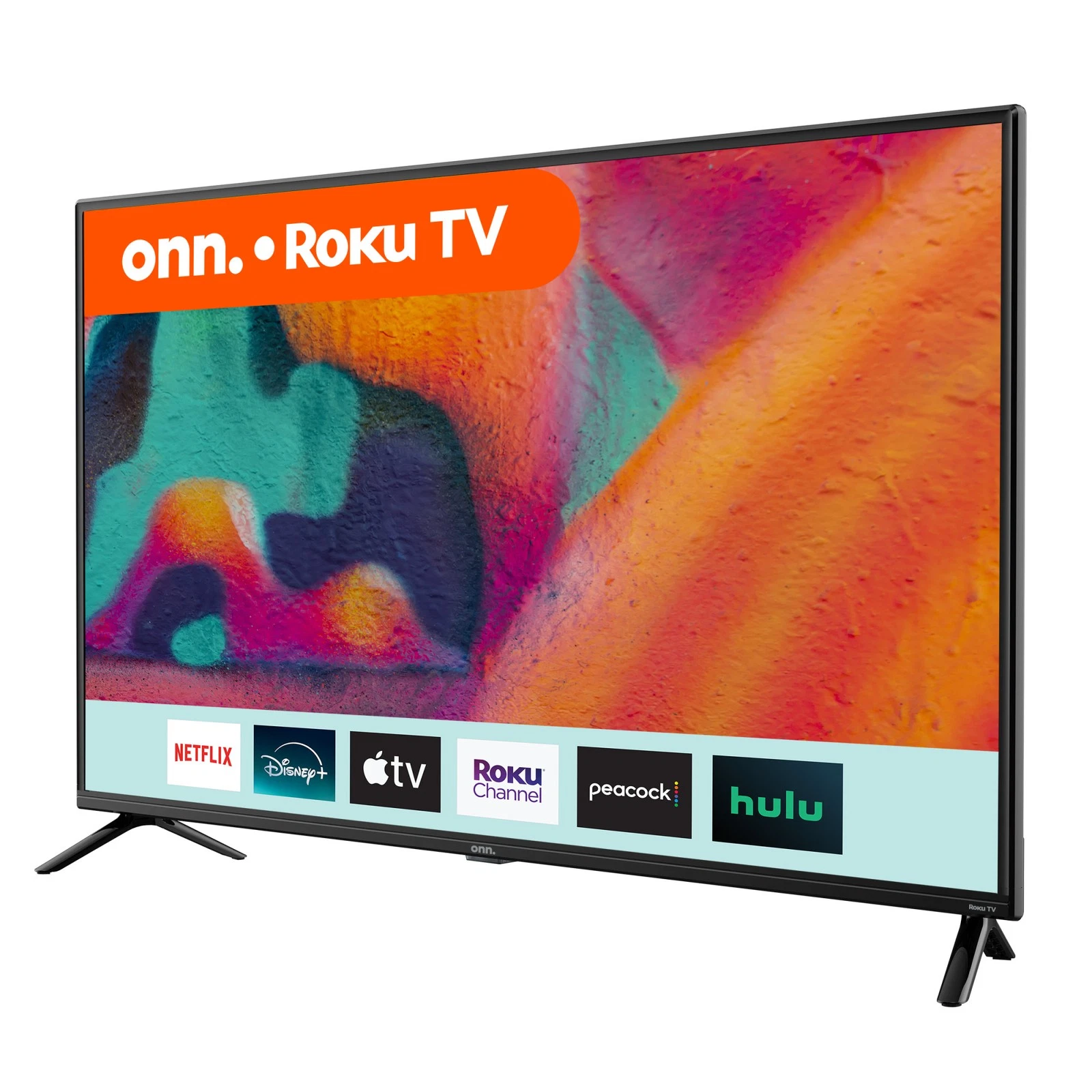 Onn 40 inch 1080p 60Hz FHD Roku Smart LED TV 100058007