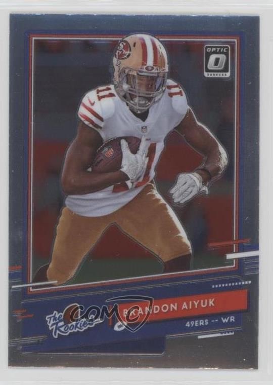 2020 Panini Donruss Optic The Rookies Brandon Aiyuk #TR-BA RC