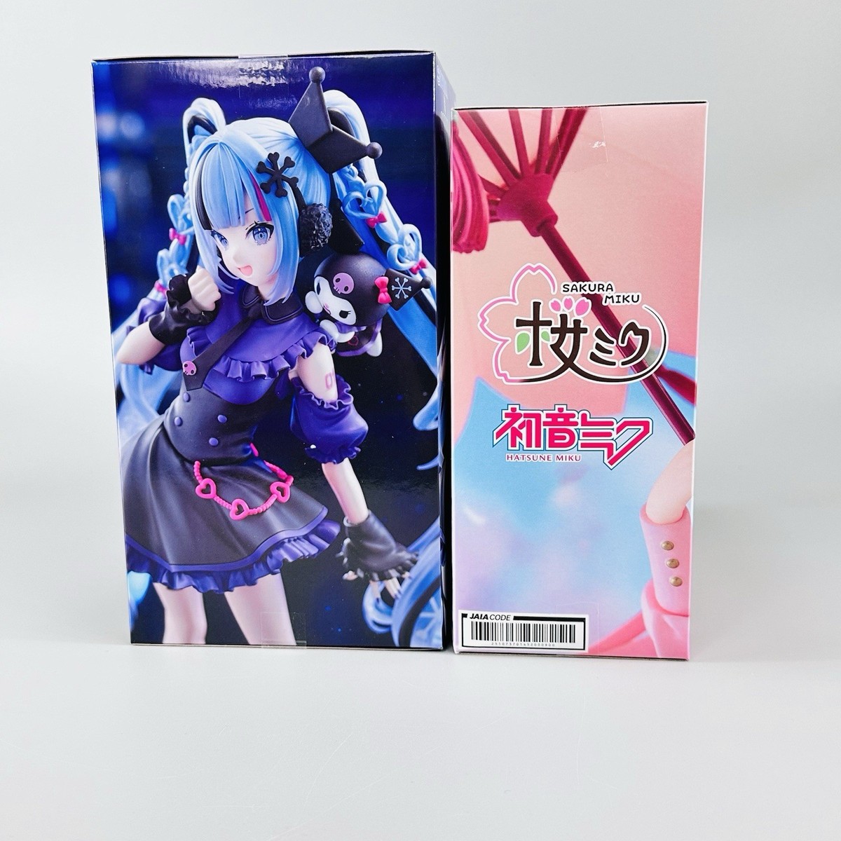 Authentic Snow Miku x Kuromi Trio-Try-iT Figure AMP+ Sakura Dress