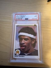 1990 Upper Deck Deion Sanders Star Rookie #13 New York Yankees PSA 9 Rookie