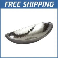Contemporary Stainless Steel Dish
